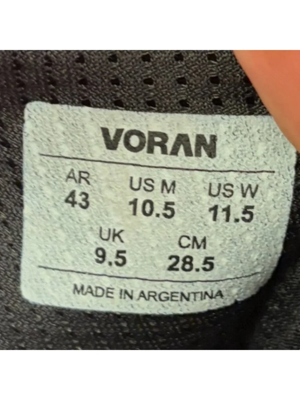 Voran Sportsafe Energy 940 Mens Size 10.5 Black Composite Toe Safety Work Boots